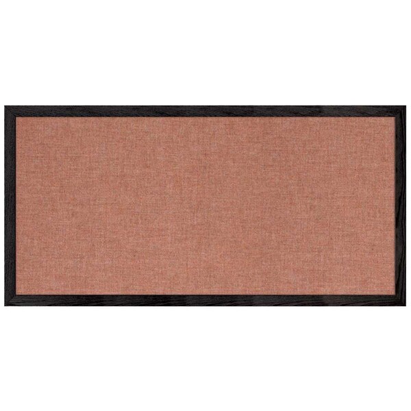 Combo Board, 60"x36", Satin Frame/White Porcelain & Forbo